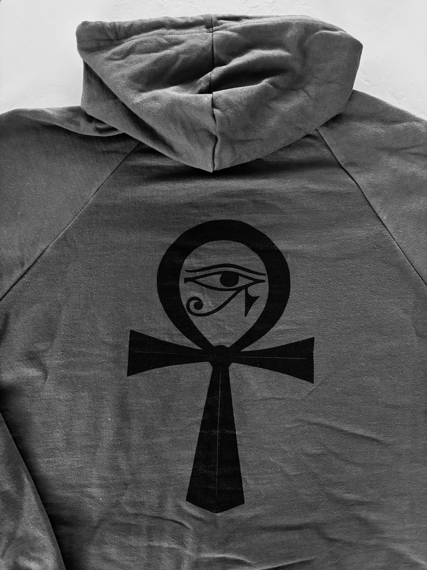 Ankh & Flower of Life Hoodie